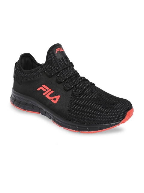 

FILA Men Black Synthetic Corvus Running Shoes