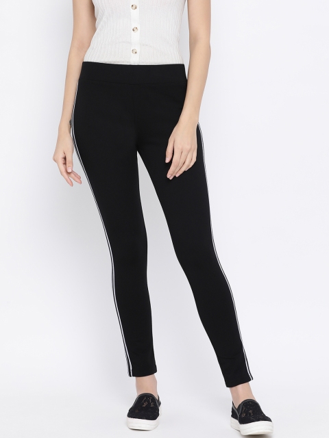 

Monte Carlo Women Black Solid Jeggings