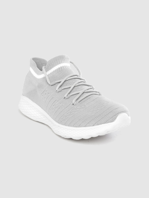 

Crew STREET Women Grey Woven Design Sneakers