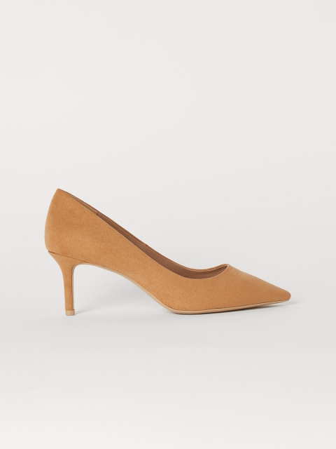 

H&M Women Beige Court Shoes