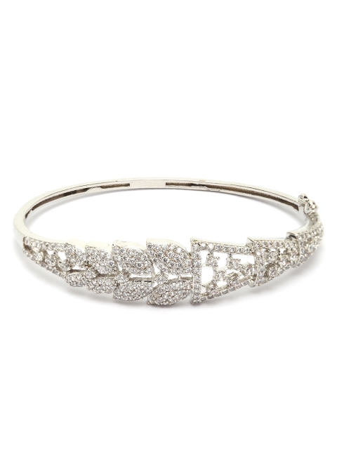 

Bhana Fashion Silver-Plated Kada Bracelet