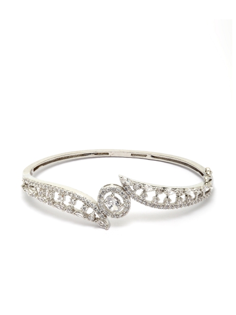 

Bhana Fashion Silver-Plated Kada Bracelet