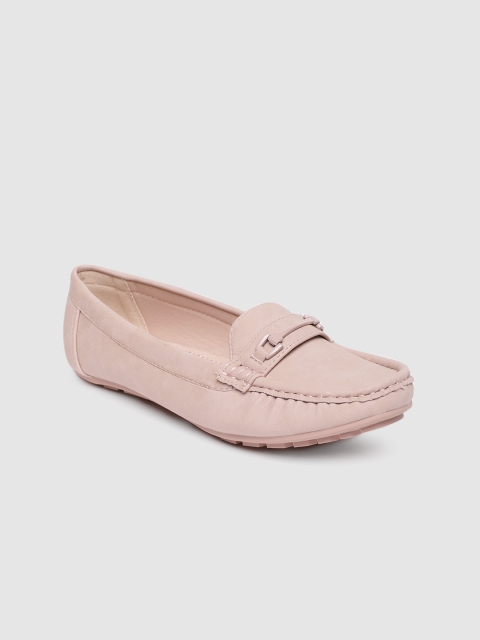 

CERIZ Women Pink Solid Loafers