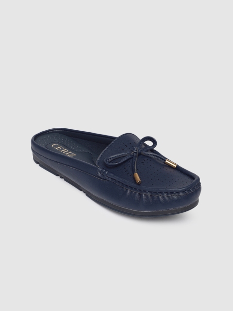 

CERIZ Women Navy Blue Loafers