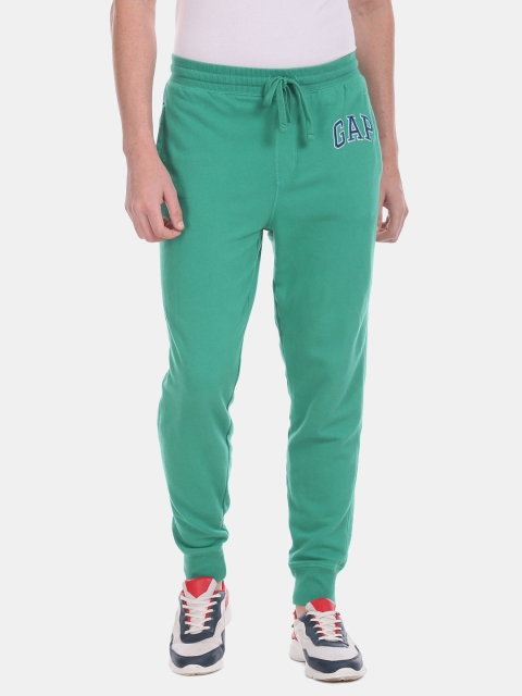 

GAP Men Green Solid Slim Fit Joggers