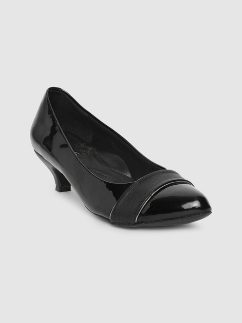 

Inc 5 Women Black Solid Pumps