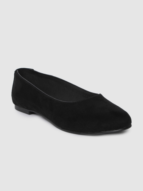 

Inc 5 Women Black Solid Ballerinas