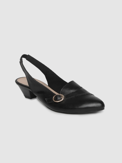 

Inc 5 Women Black Solid Pumps