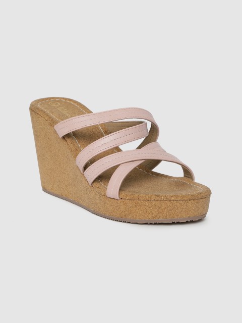 

Inc 5 Women Pink Solid Wedges