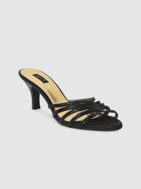 

Inc 5 Women Black Solid Stiletto Heels