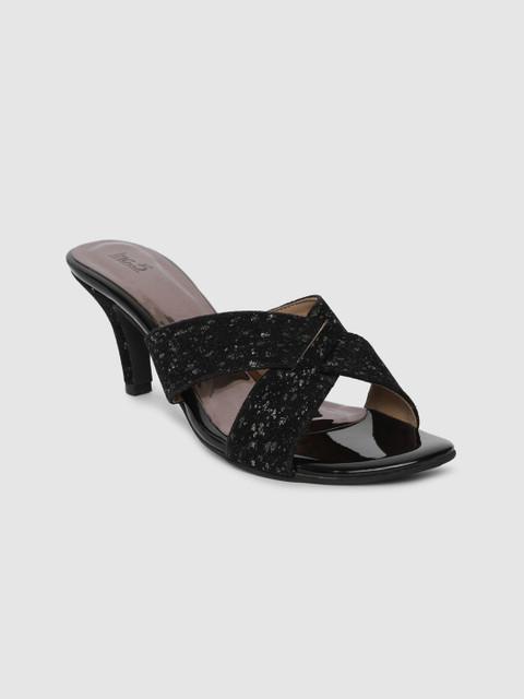 

Inc 5 Women Black Solid Stiletto Heels