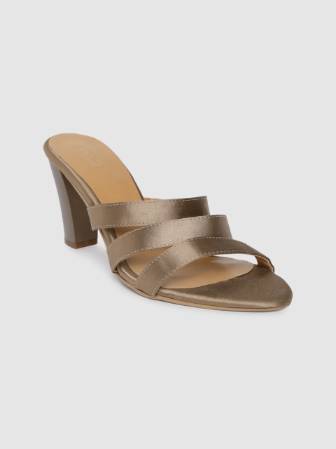 

Inc 5 Women Brown Solid Block Heels