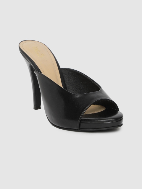 

Inc 5 Women Black Solid Stilettos