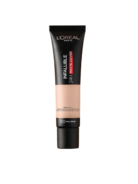 

LOreal Paris Infallible 24H Matte Cover Foundation - 02 Shell Beige