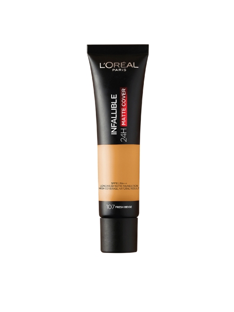 

LOreal Paris Infallible 24H Matte Cover Foundation - 107 Fresh Beige