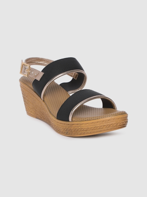 

Inc 5 Women Black Solid Platform Heels
