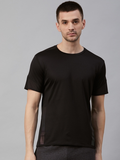 

ADIDAS Men Black 25/7 Rise Up & Run Parley Solid Running T-Shirt