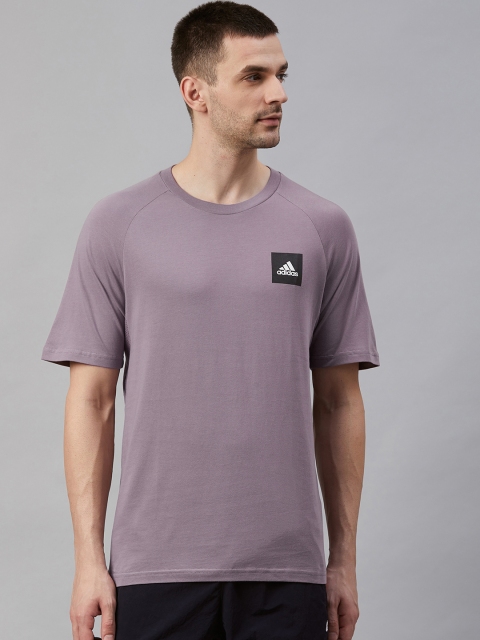 

ADIDAS Men Lavender Must Have Stadium Solid T-Shirt