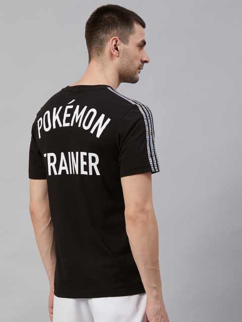 

ADIDAS Men Black Printed Pokemon Trainer T-Shirt