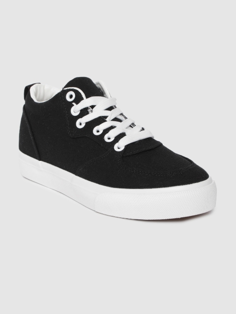 

Roadster Women Black Solid Sneakers