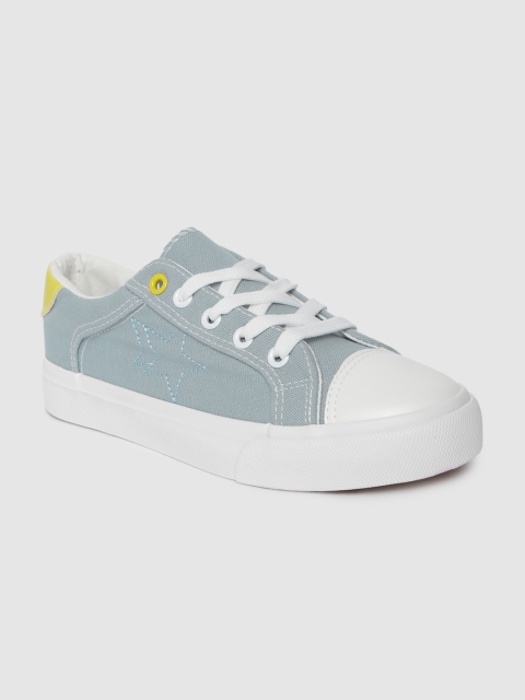 

Kook N Keech Women Light Blue Solid Sneakers