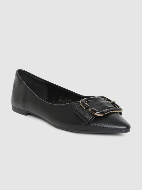

CORSICA Women Black Solid Ballerinas