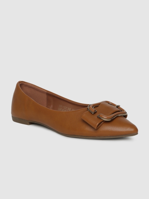 

CORSICA Women Brown Solid Ballerinas