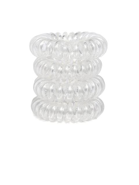 

Toniq Kids Girls Set of 4 White Ponytail Holders