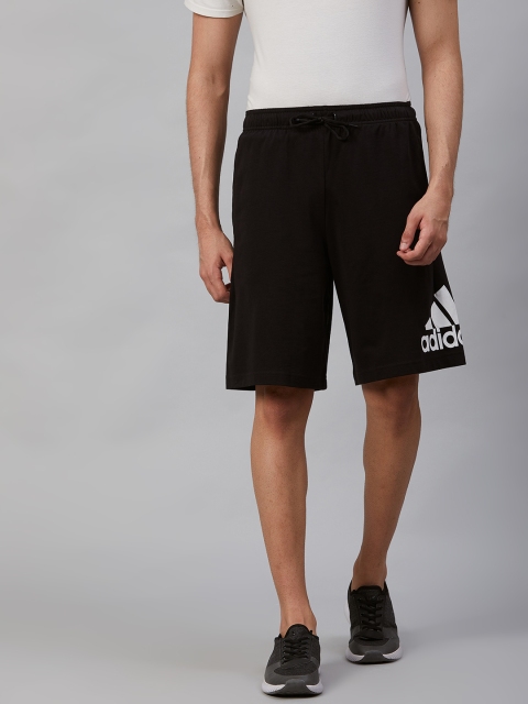 

ADIDAS Men Black Solid Must-Haves Badge Of Sports Shorts