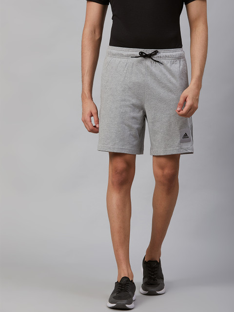 

ADIDAS Men Grey Melange Solid MHD Training Shorts