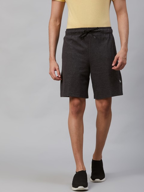 

ADIDAS Men Charcoal Grey Solid Must Haves Stadium Sports Shorts