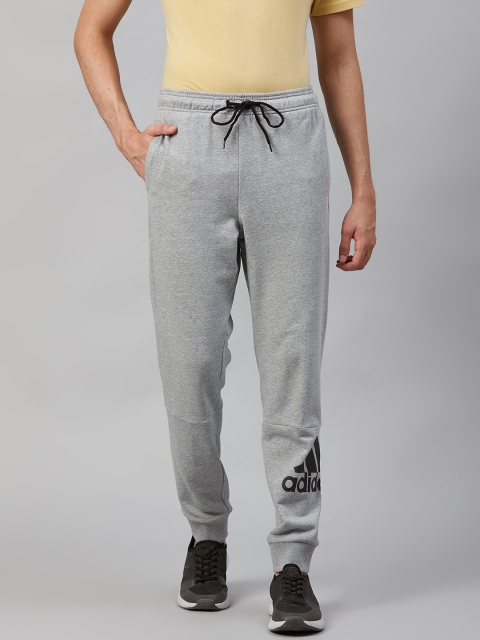 

Adidas Men Grey Solid Must Haves Badge of Sport Joggers