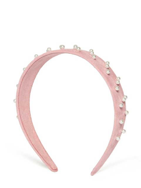 

ToniQ Pink Pearl Beaded Hairband