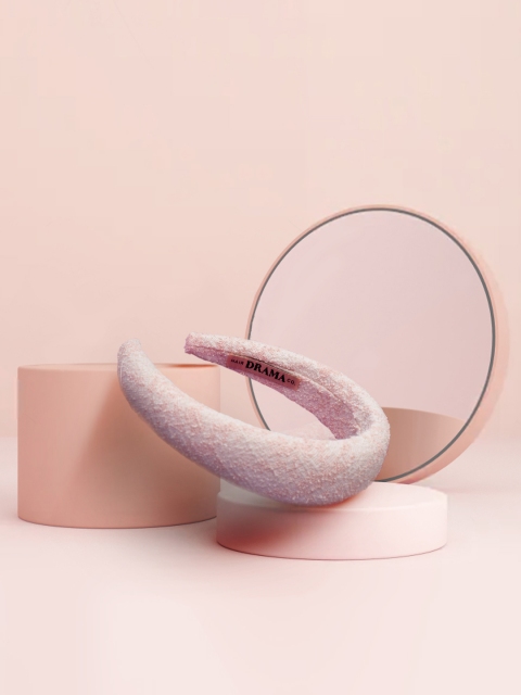 

Hair Drama Company Pink Sponge Padded Headband