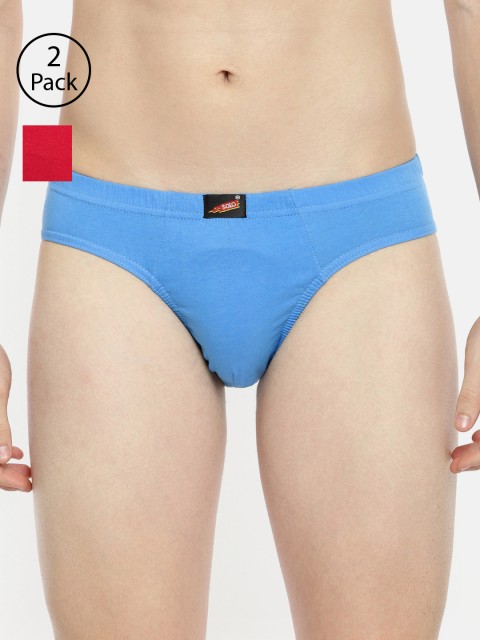 

SOLO Men Pack Of 2 Briefs, Red