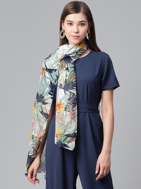 

WEAVERS VILLA Women Multicoloured Printed Stole, Multi