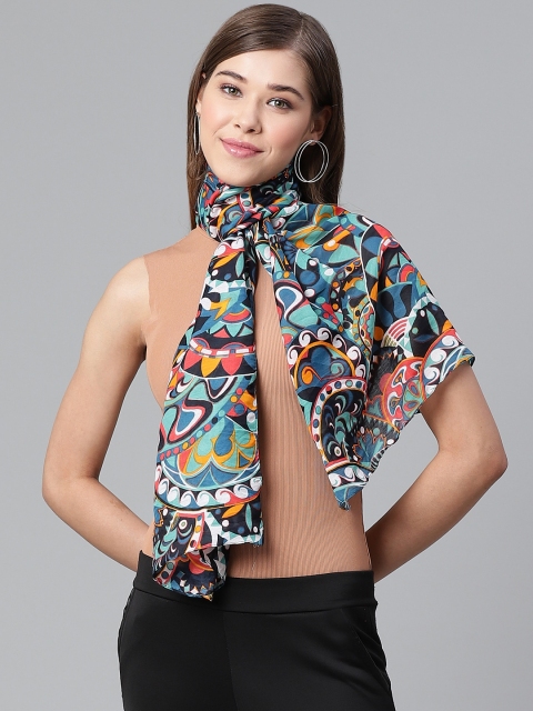 

WEAVERS VILLA Women Multicoloured Printed Stole, Multi