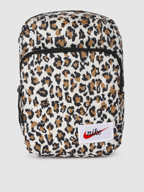 

Nike Unisex Multicoloured Leopard Printed Messenger Bag, Multi