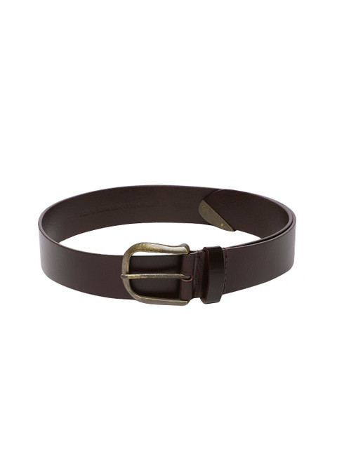 

Levis Men Brown Solid Leather Belt