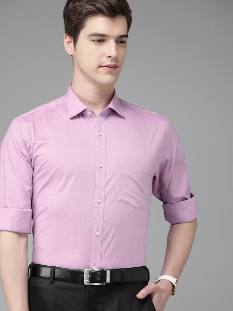 

Park Avenue Men Purple Slim Fit Solid Formal Shirt