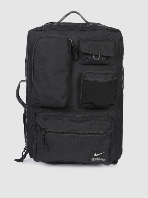 

Nike Men Black Solid Backpack