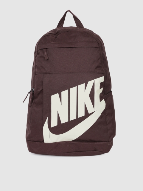 

Nike Unisex Maroon Brand Logo Elemental Backpack