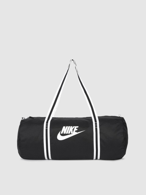 

Nike Unisex Black Solid Heritage Duffel Bag