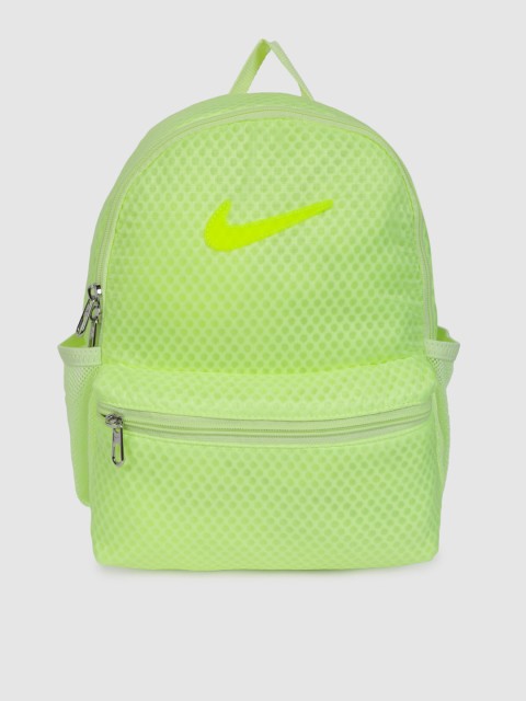

Nike Unisex Kids Lime Green Solid Backpack