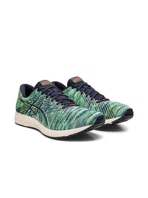 

ASICS Men Green Synthetic TRAINER 24 Running Shoes