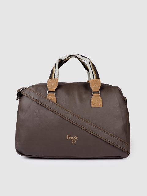 

Baggit Brown Solid Oversized Handheld Bag