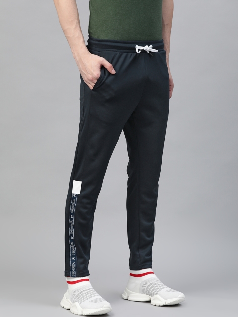 

WROGN ACTIVE Men Navy Blue Solid Track Pants