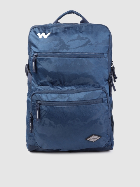 

Wildcraft Unisex Blue Evo3 Solid Backpack