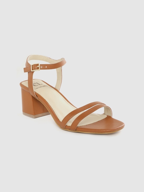 

Carlton London Women Brown Solid Heels