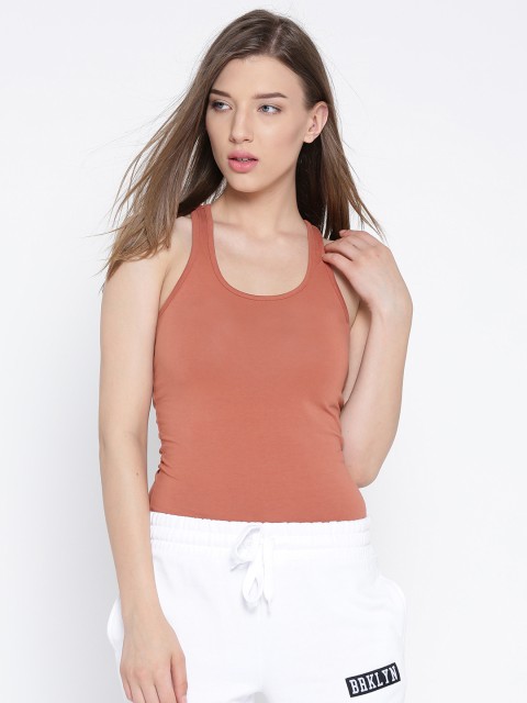 

ONLY Rust Orange Tank Top